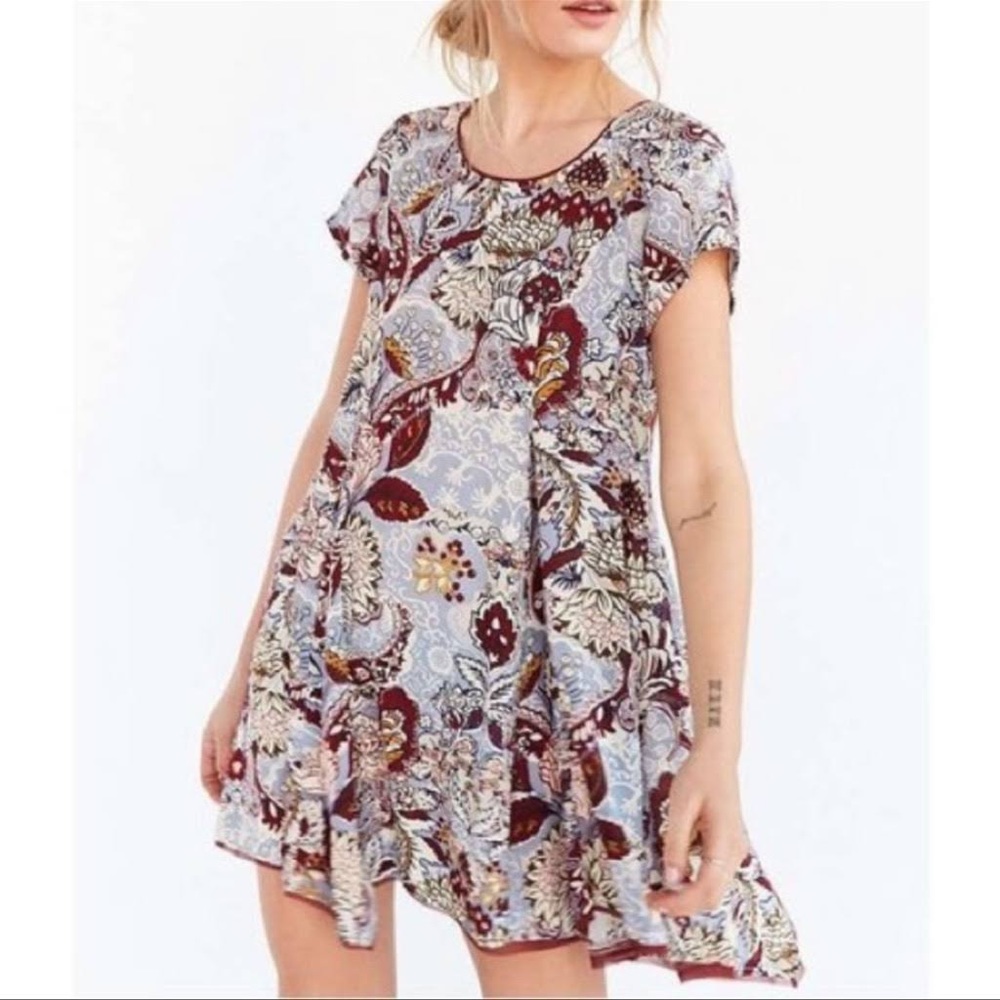 urban outfitters | silence + noise paisley swing dress, size xs